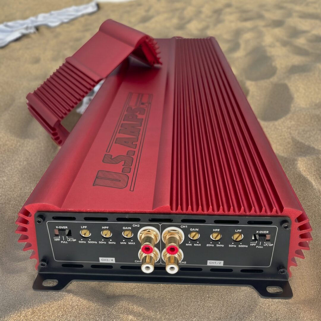 U.S. Amps USA-SQ442 Red - Image 6