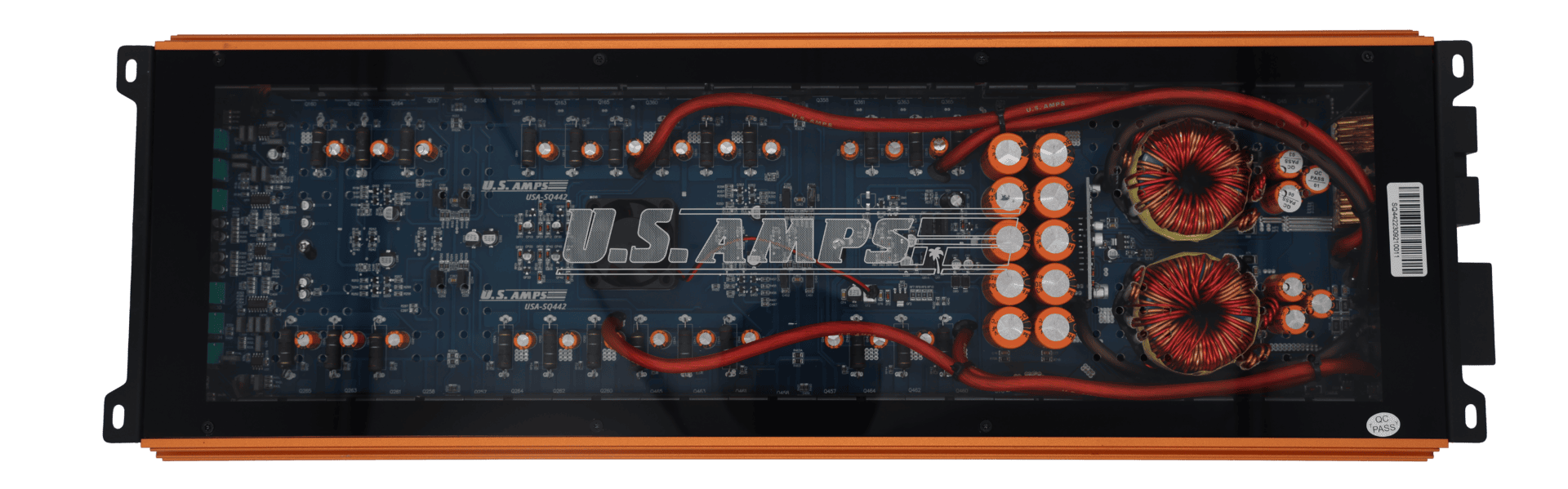 U.S. Amps USA-SQ442 Red - Image 4