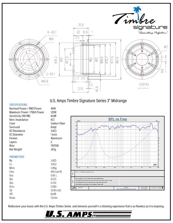 U.S. Amps Timbre 6 Signature - Image 6