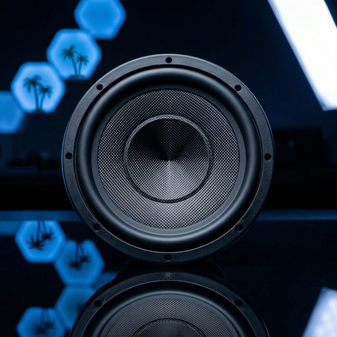 US Amps S10 Slim Line 10 inch shallow mount subwoofer