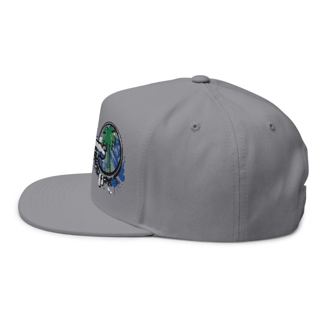 U.S. Amps Logo Embroidered Flat Bill Cap - Image 7