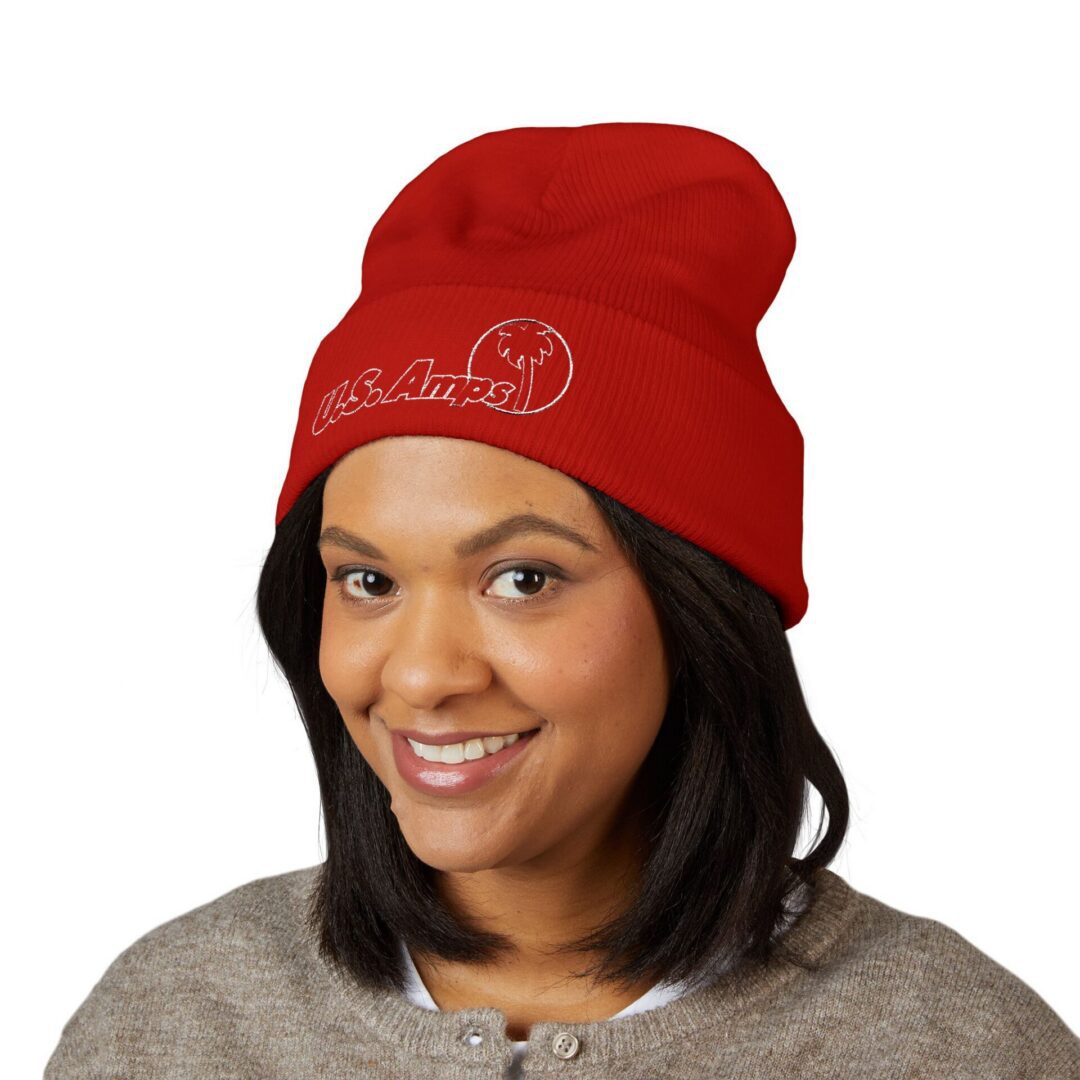 U.S. Amps Embroidered Classic Cuffed Beanie - Image 11