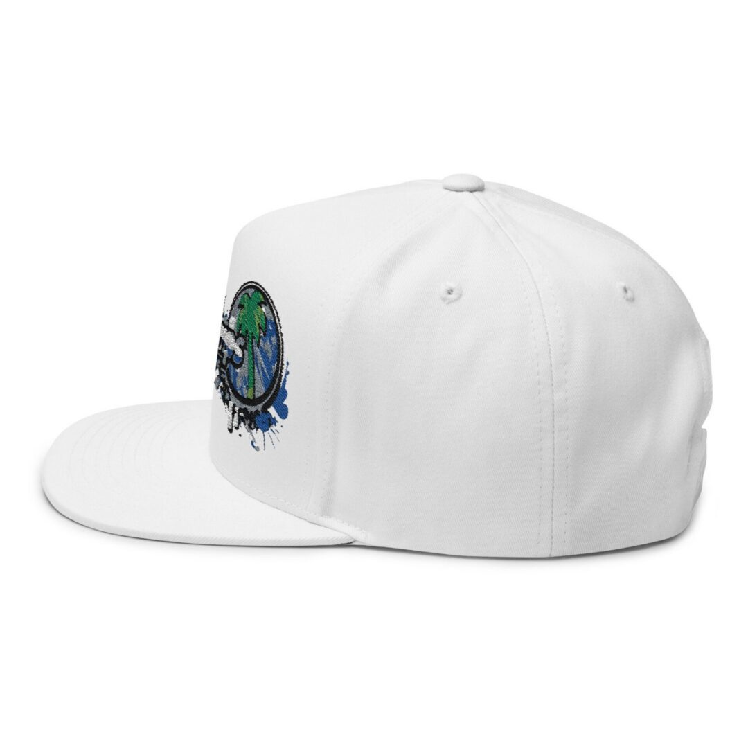 U.S. Amps Logo Embroidered Flat Bill Cap - Image 3