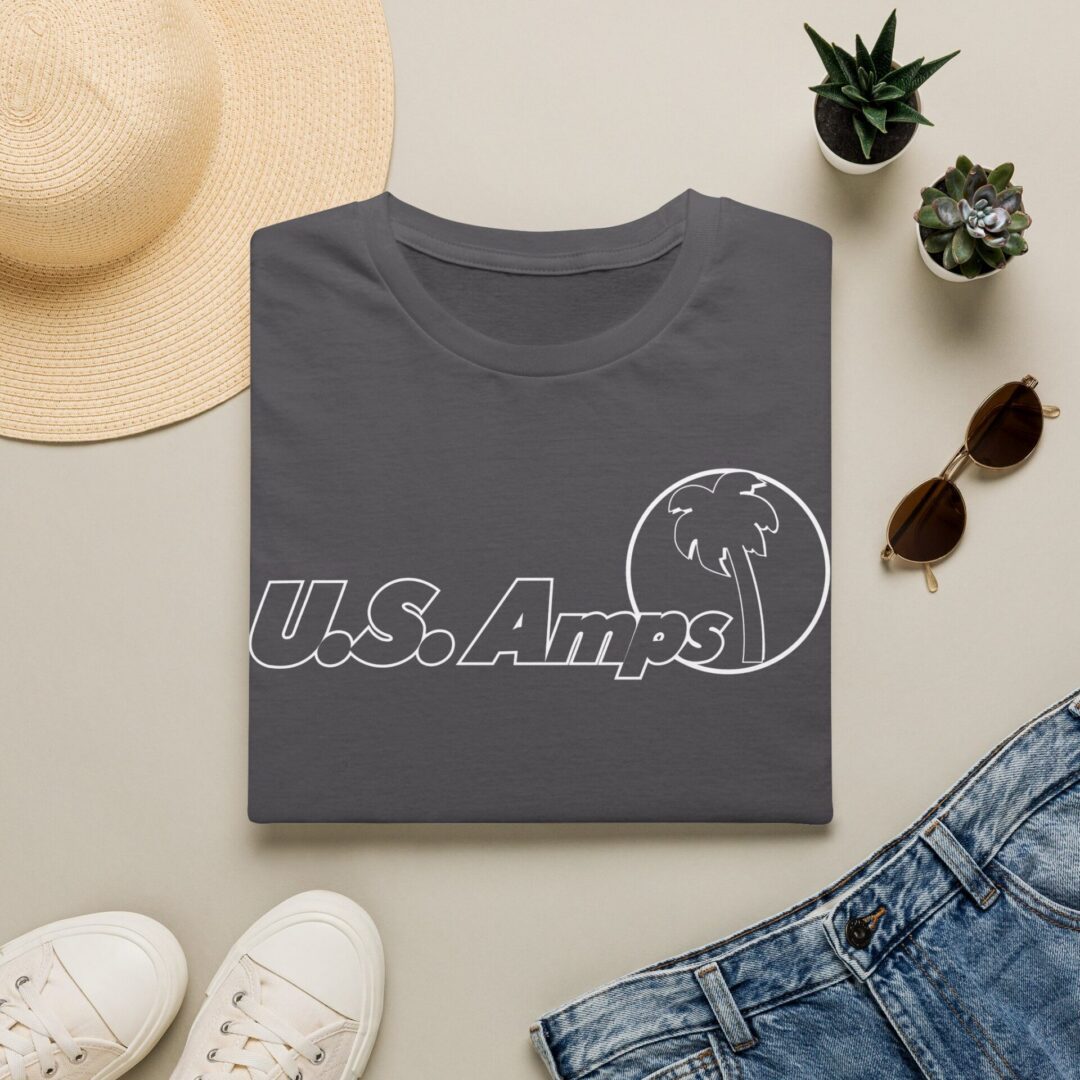 U.S. Amps Palm Logo T-Shirt - Image 5