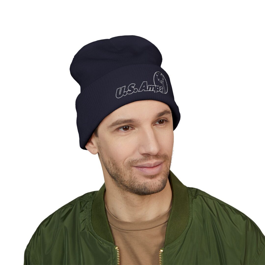 U.S. Amps Embroidered Classic Cuffed Beanie - Image 8