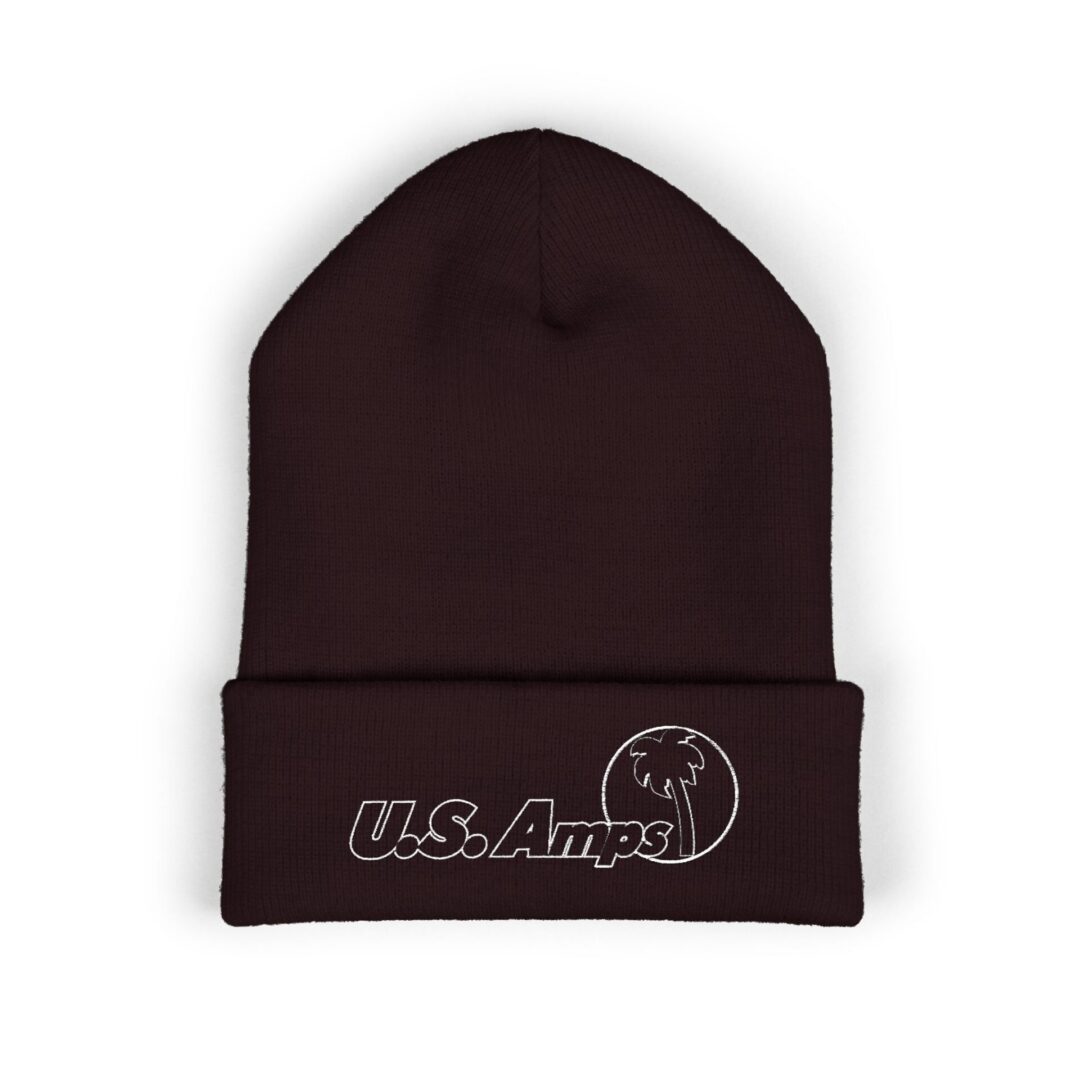U.S. Amps Embroidered Classic Cuffed Beanie - Image 4