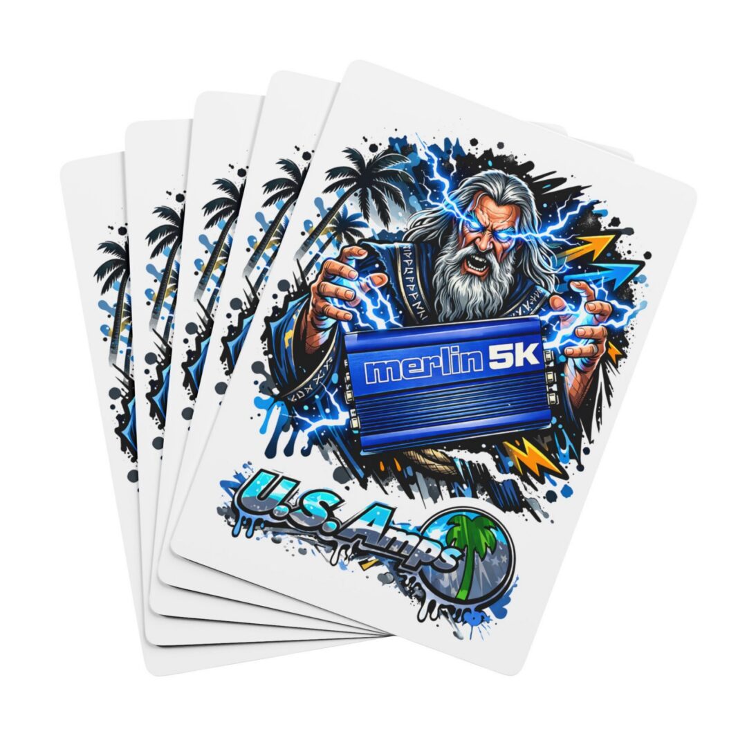 U.S. Amps Merlin 5K Poker Playing Cards — Premium Casino Deck - Image 3