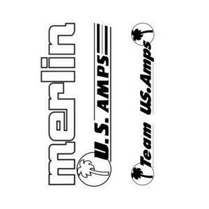 U.S. Amps Merlin Vinyl Decal Pack