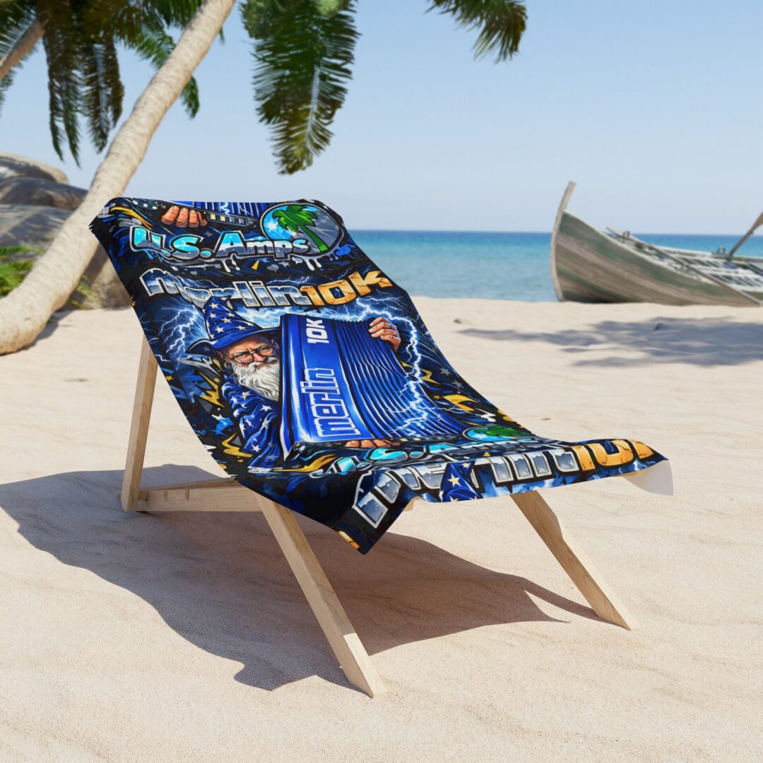 U.S. Amps Beach Towel - Wizard Merlin10k - Image 2